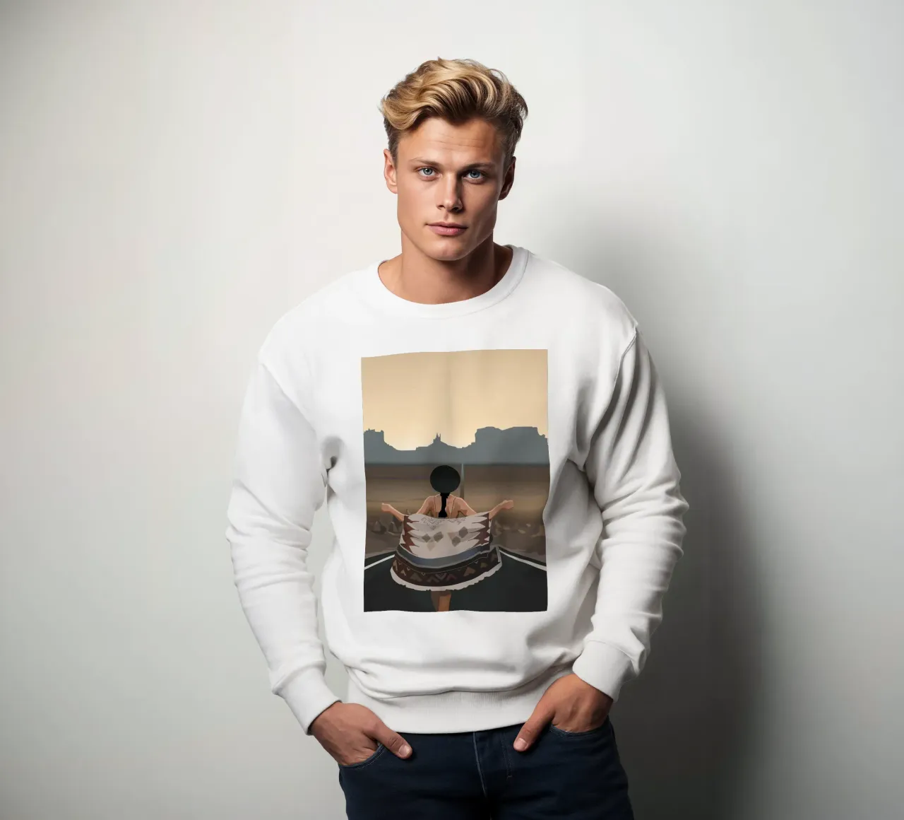 All the time in the world felpa da Nadjaa