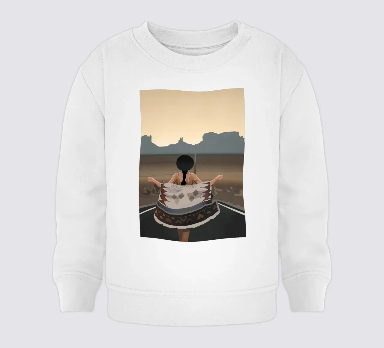 All the time in the world felpa neonato da Nadjaa