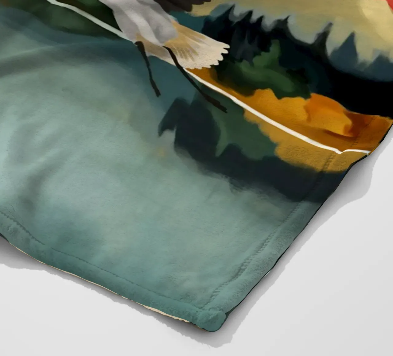 Silent Flight coperta in pile da Nadjaa