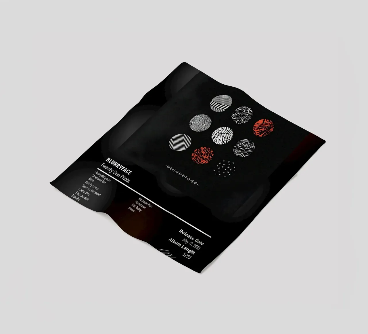 Blurryface BY Twenty One Pilots coperta in pile da DGUnder