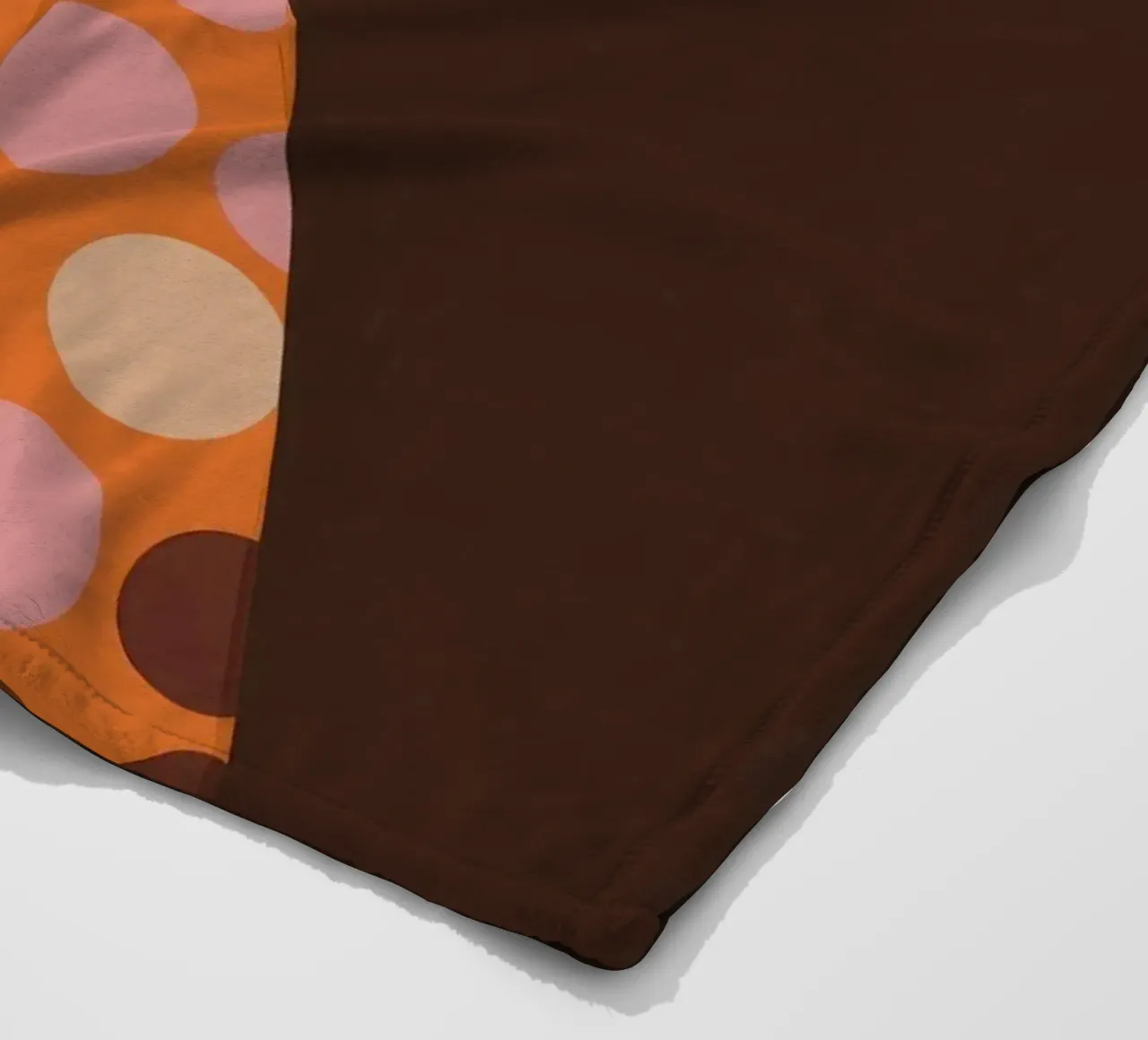 Polka Dot Profile Poise fleece blanket by Hollow Years