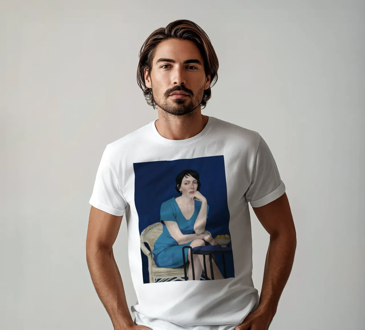 Contemplazione al caffè Cobalt t-shirt da Hollow Years