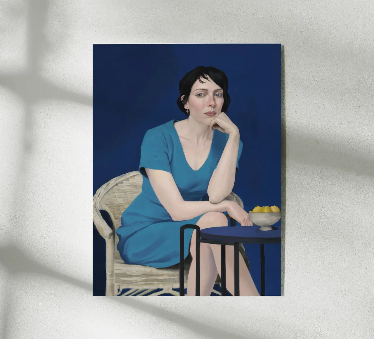 Contemplazione al caffè Cobalt plexiglass da Hollow Years