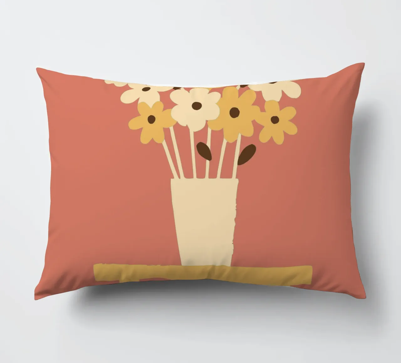 Decorazione con vaso di fiori cuscino da TRENDY POSTER SHOP