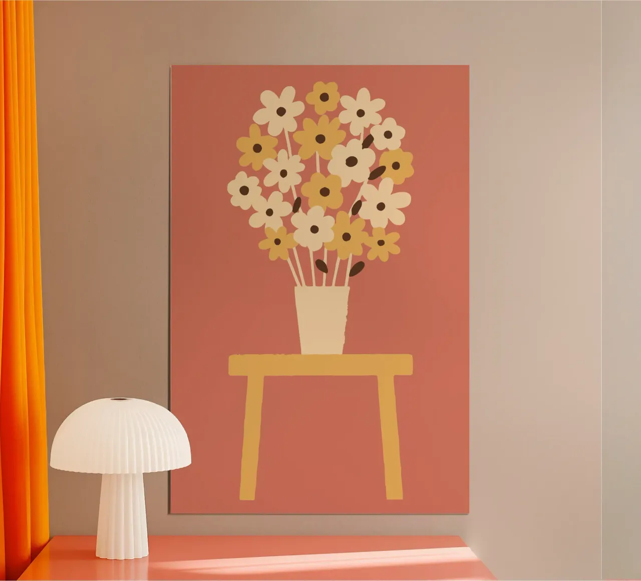 Decorazione con vaso di fiori poster da TRENDY POSTER SHOP