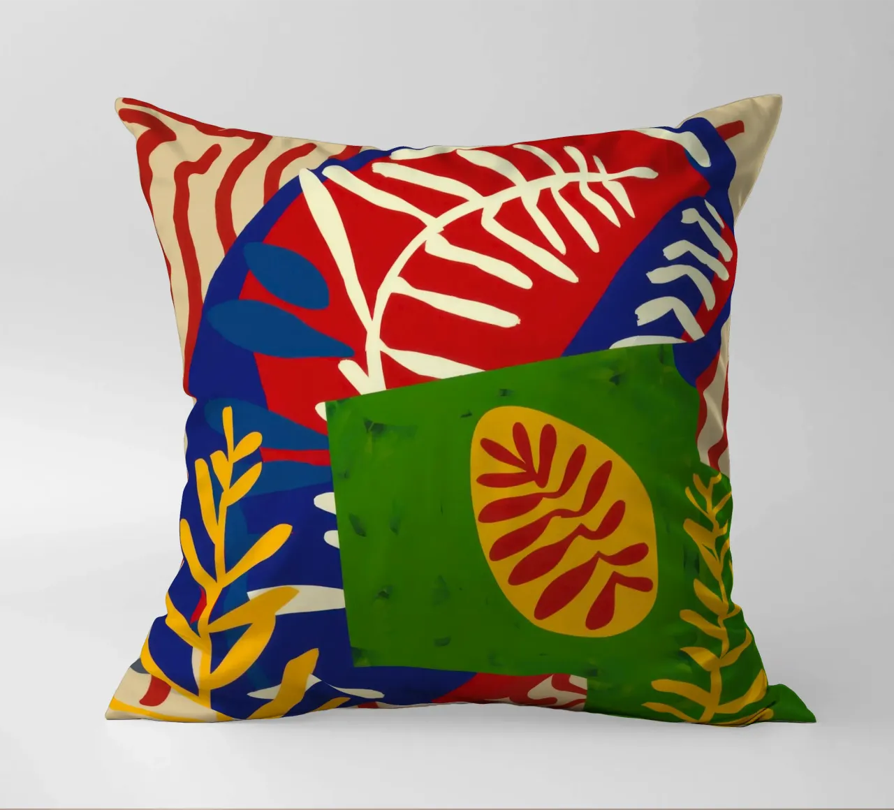 Feuillage à rayures zébrées coussin de Arcane Lines