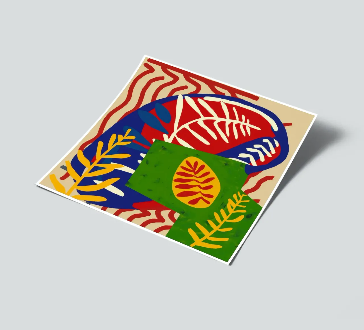 Zebrastreifen Laub Stickerbogen von Arcane Lines