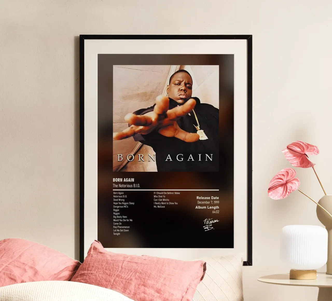 Born Again By The Notorious B.I.G. carta hahnemühle da DGUnder