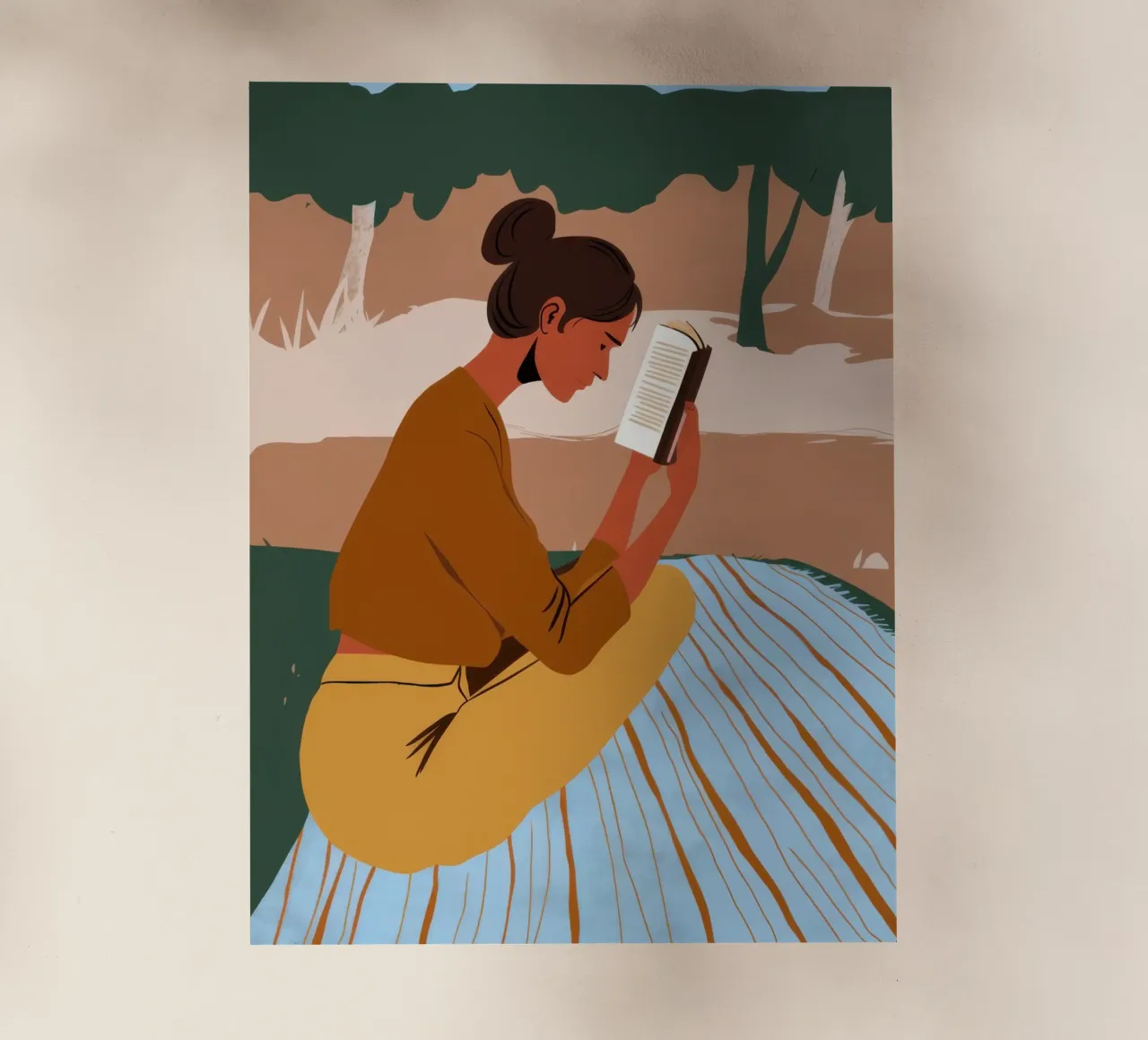 Timeless Page Turner backlit film by Mossy Pigment