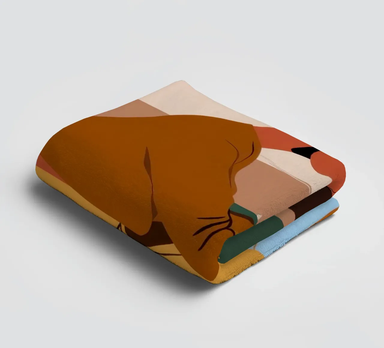 Timeless Page Turner towel by Mossy Pigment