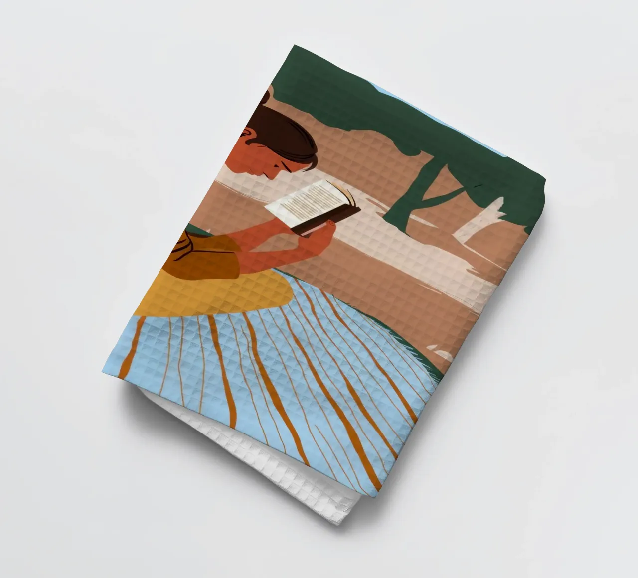 Tourneur de pages intemporel torchon de Mossy Pigment