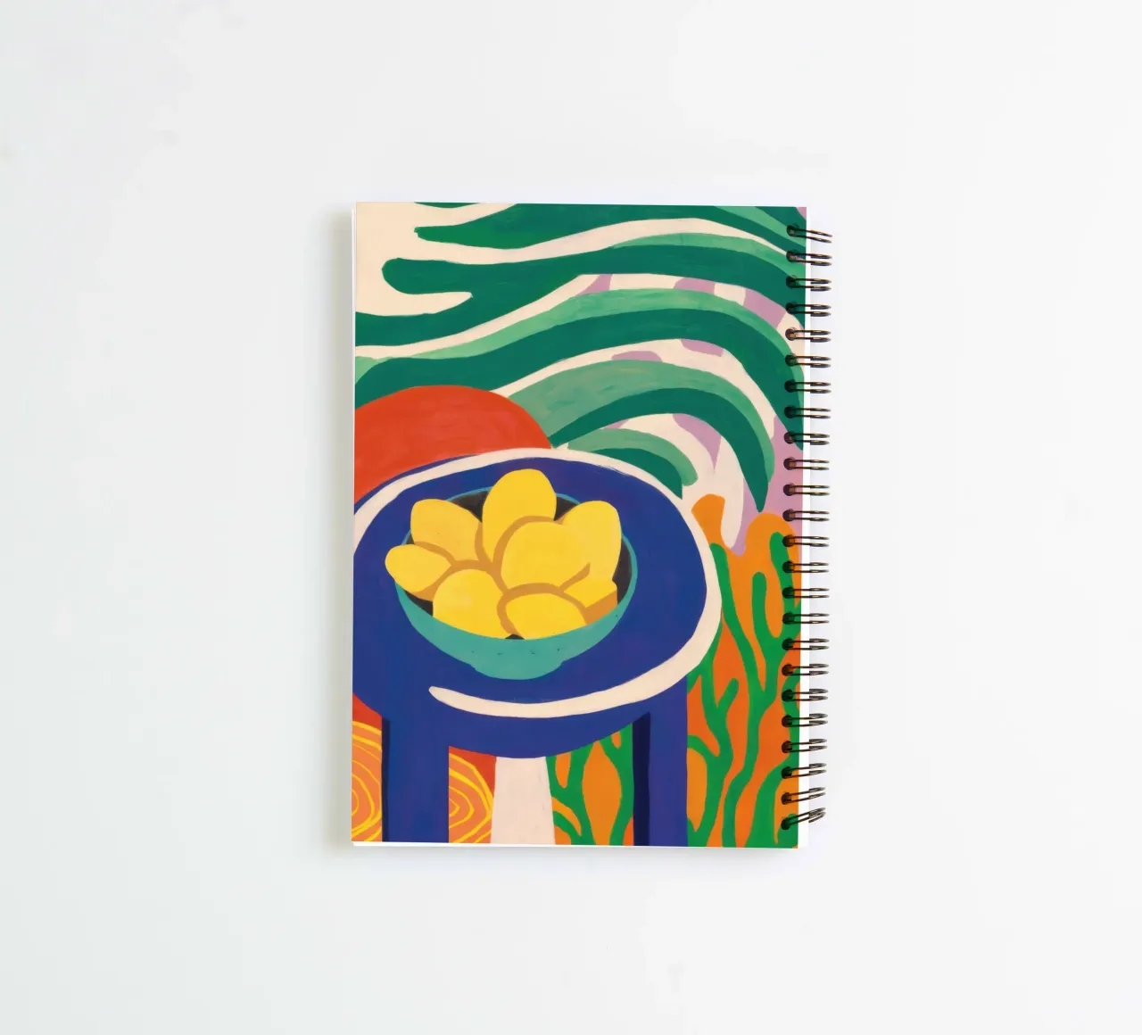 Pastellfarbene Zitrone Repose Ringbuch von Arcane Lines