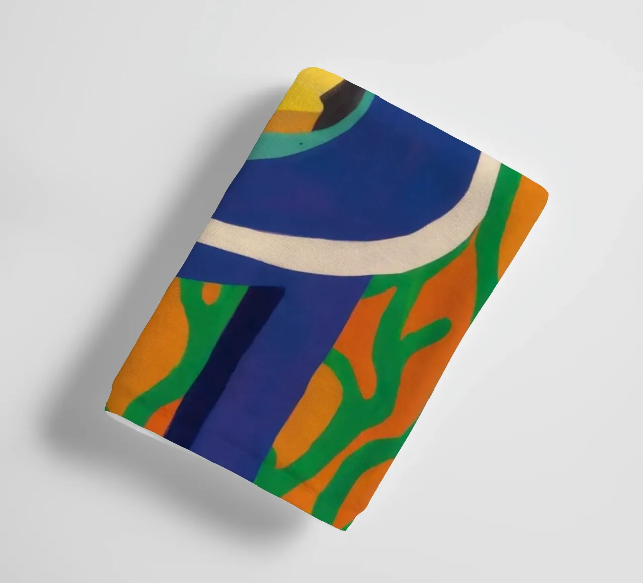 Pastellfarbene Zitrone Repose Handtuch von Arcane Lines