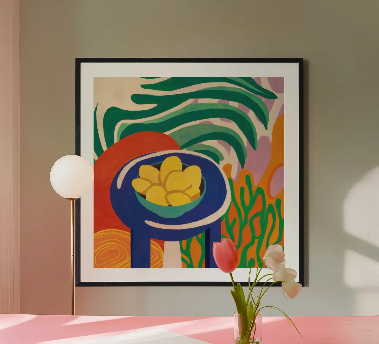 Pastellfarbene Zitrone Repose Hahnemühle von Arcane Lines