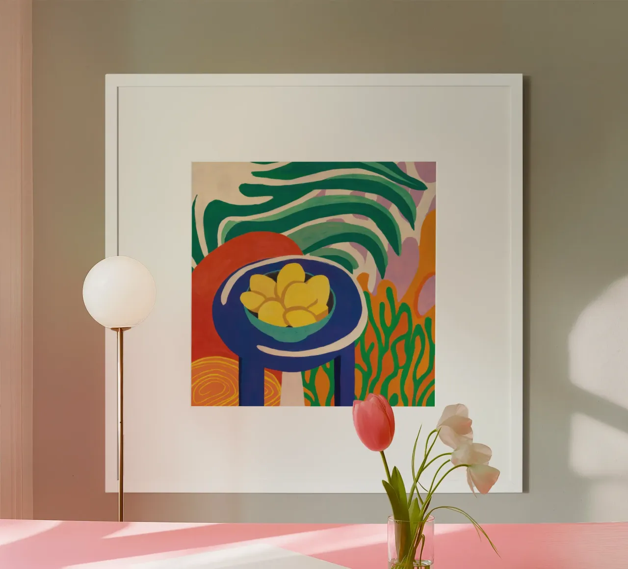 Pastellfarbene Zitrone Repose Hahnemühle von Arcane Lines