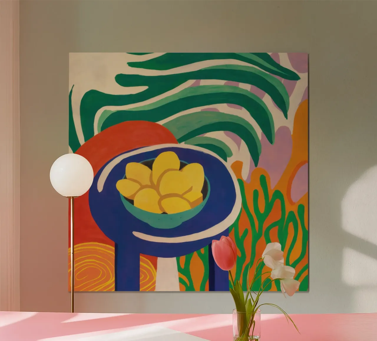 Pastellfarbene Zitrone Repose Hahnemühle von Arcane Lines