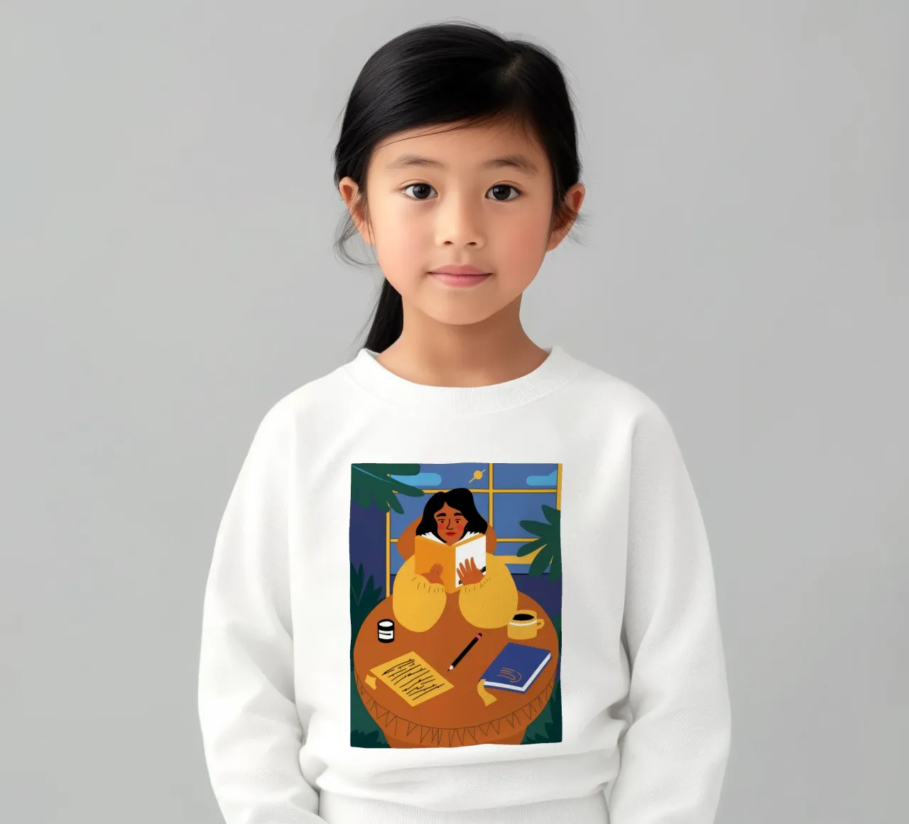 Yellow Top Sanctuary Kinder Sweatshirt von Lune Dreams