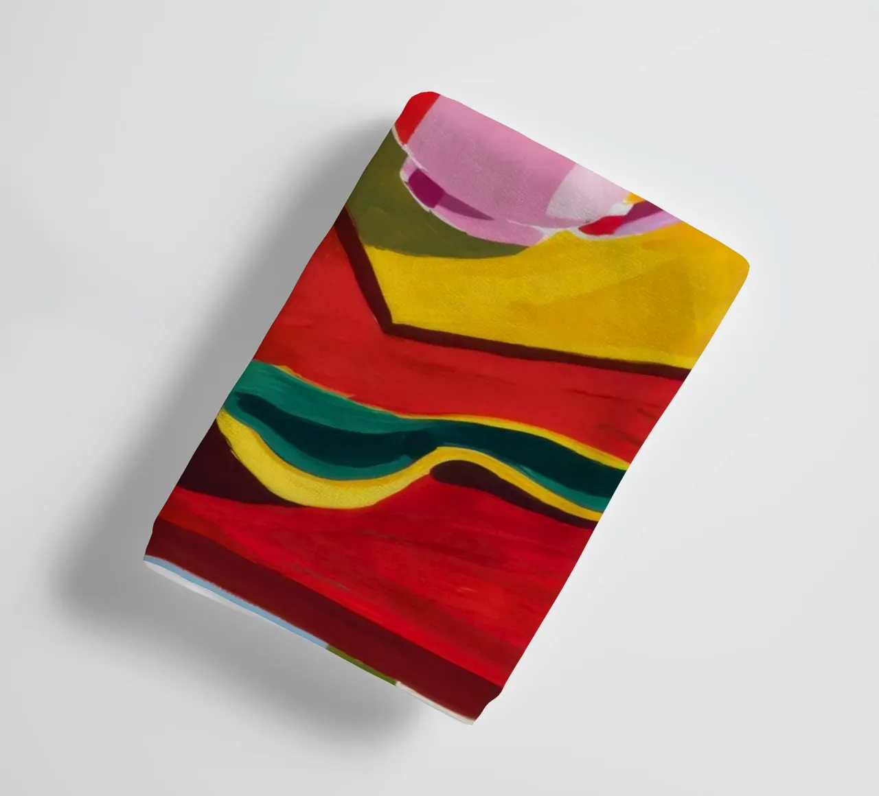 Checkered Tea Ceremony towel by Arcane Lines