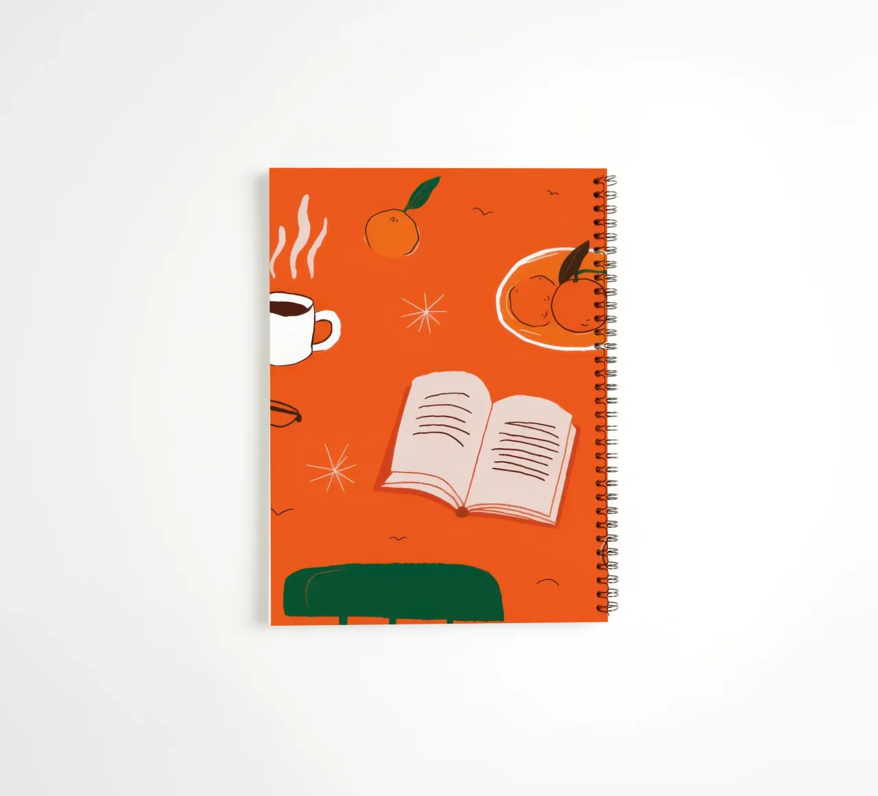 Ritual des Orangenlesens Ringbuch von Mossy Pigment