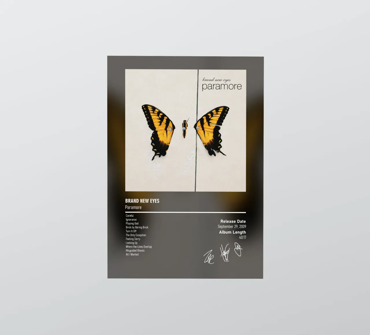 Brand New Eyes By Paramore adesivo da DGUnder
