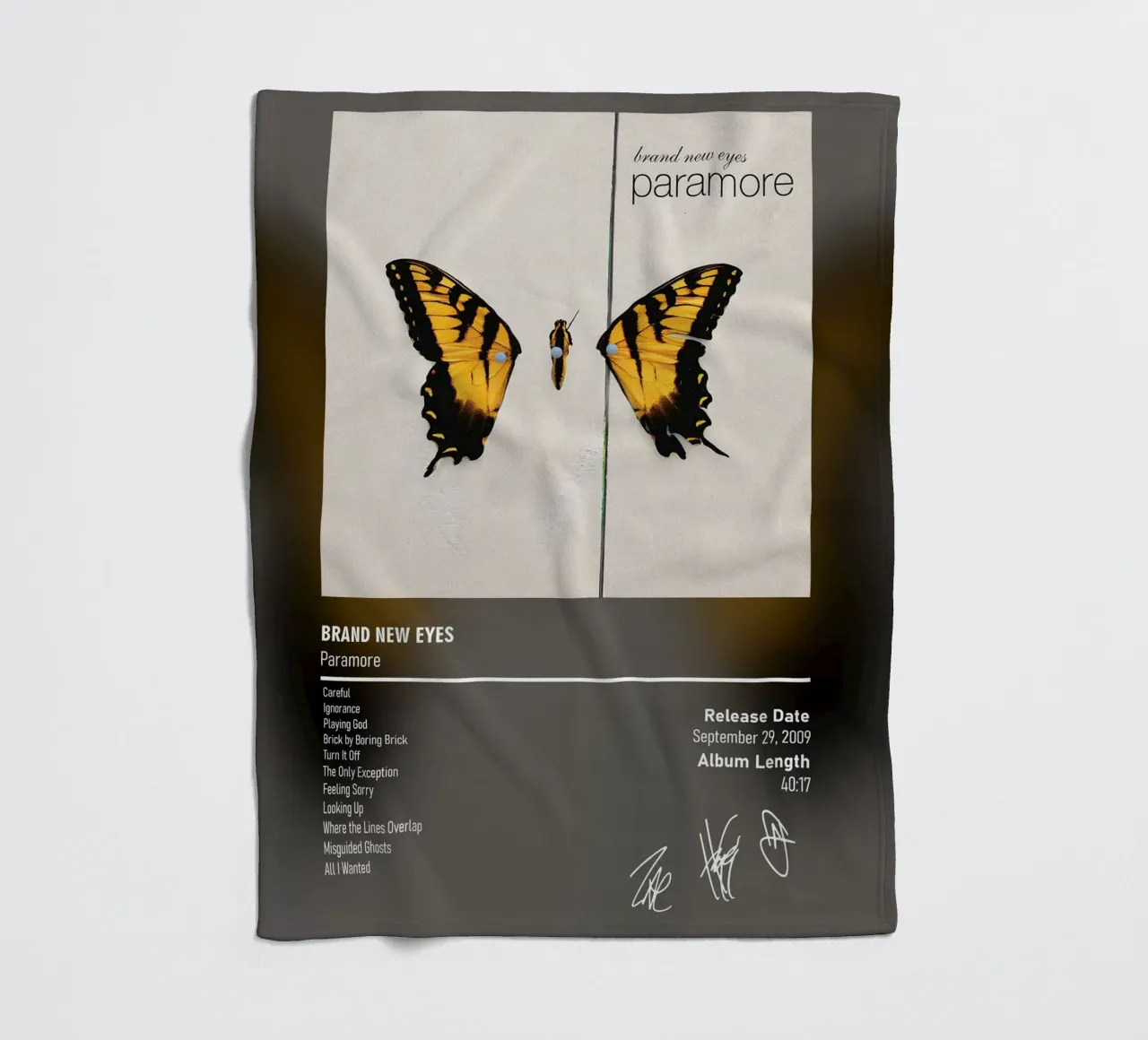 Brand New Eyes By Paramore coperta in pile da DGUnder
