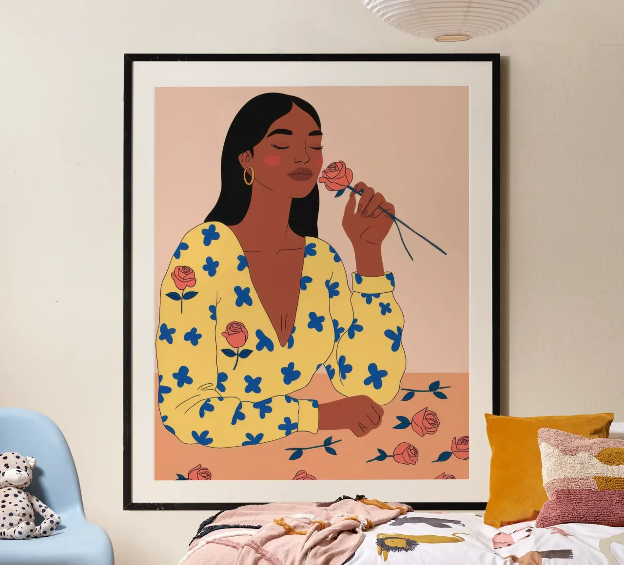 Gouden bloesemgeur poster van Hollow Years
