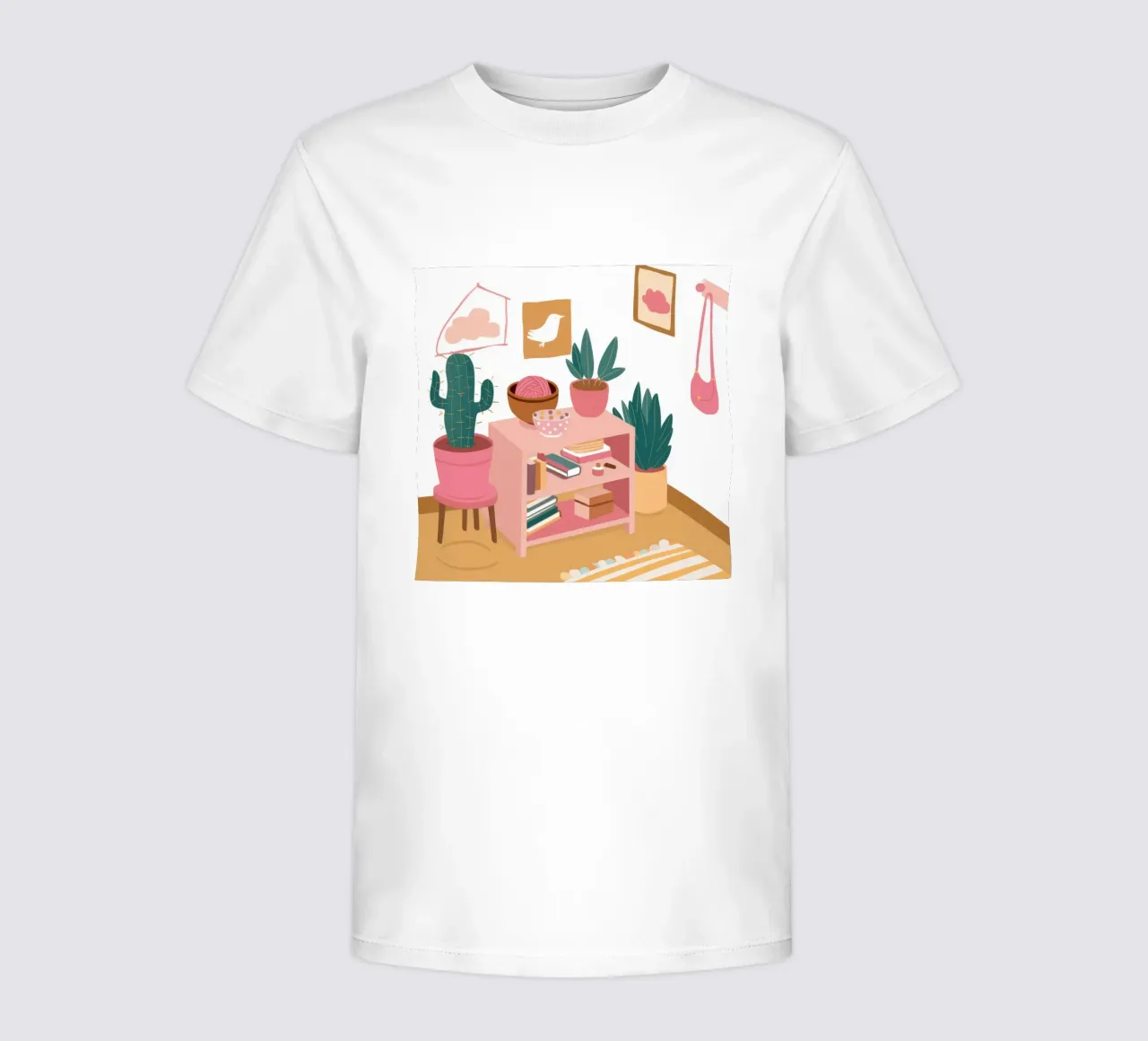 Rifugio Bohemian Shelf t-shirt bambini da Mossy Pigment