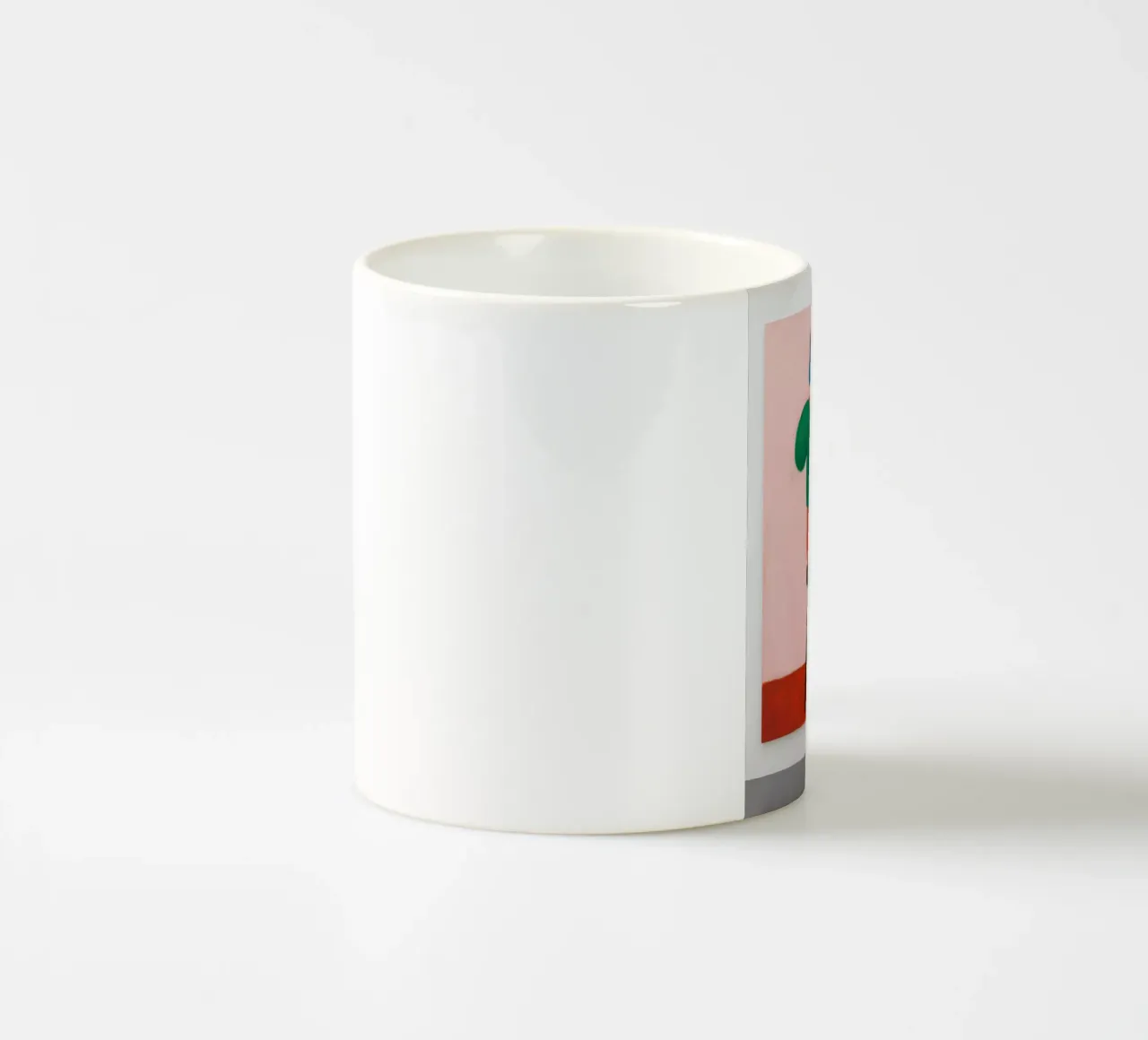 Figura astratta in posa tazza in ceramica da Lune Dreams