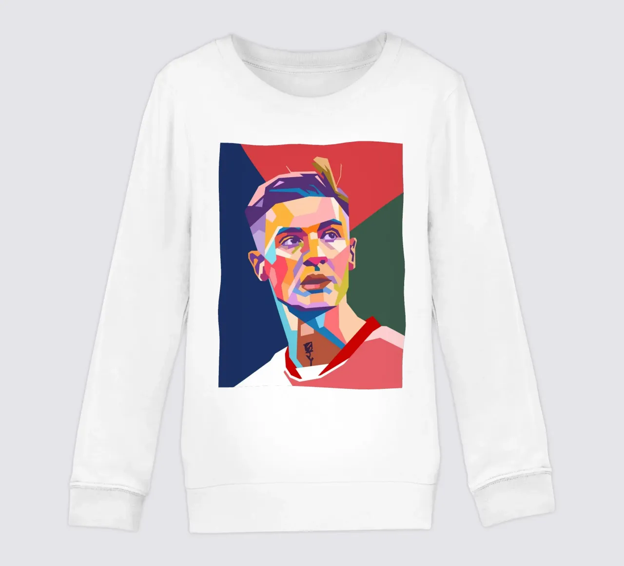 Benjamin Sesko art felpa bambino da Hantamrata