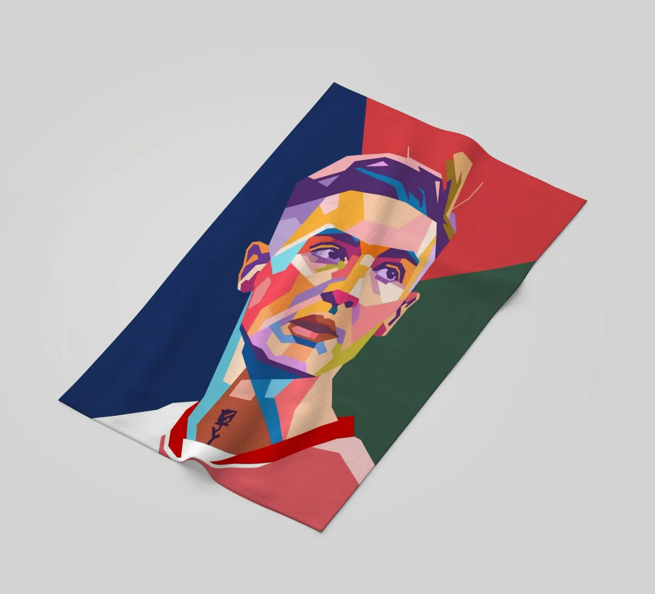 Benjamin Sesko art telo mare da Hantamrata