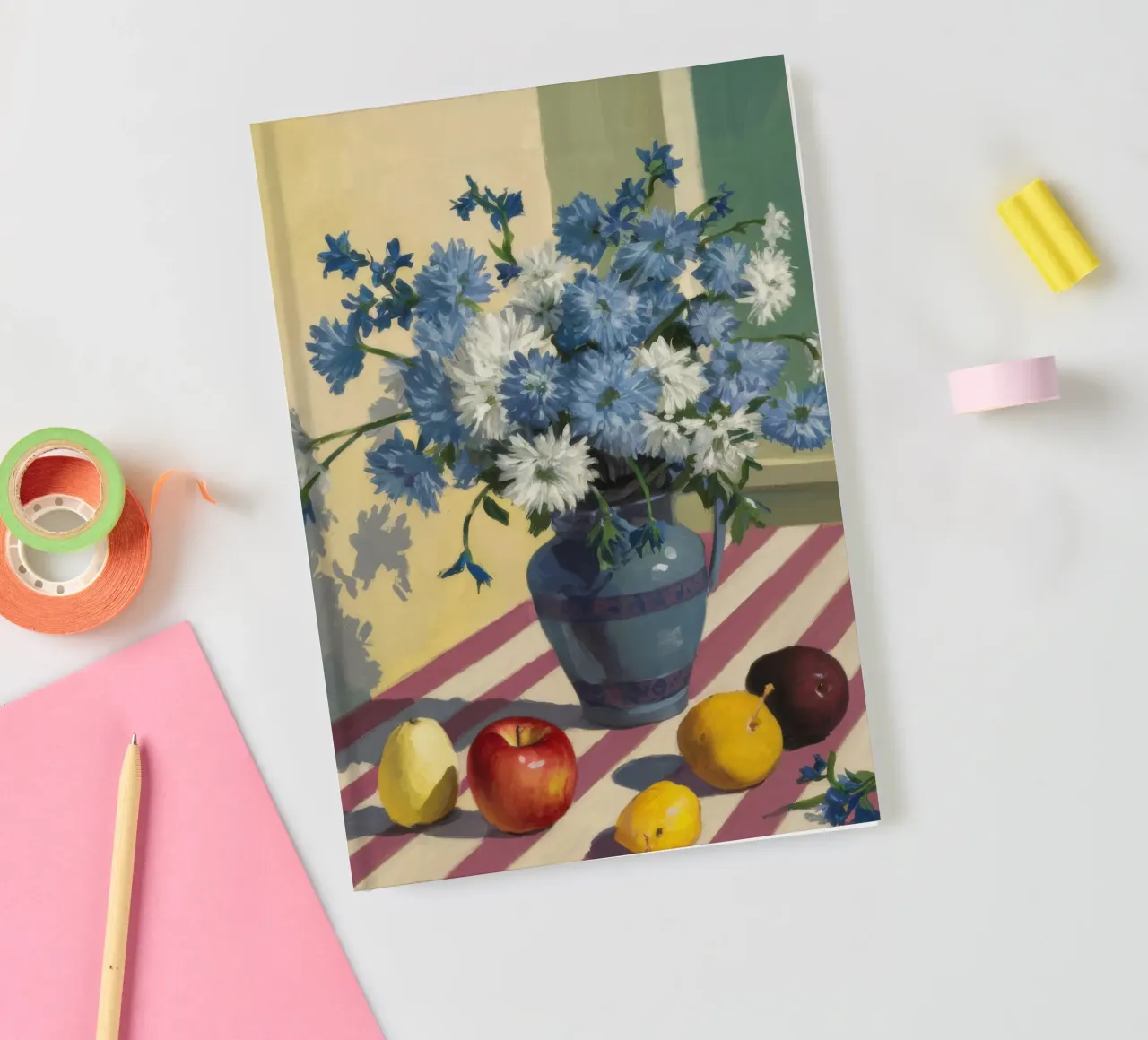 Bleuets classiques carnet de notes de Arcane Lines