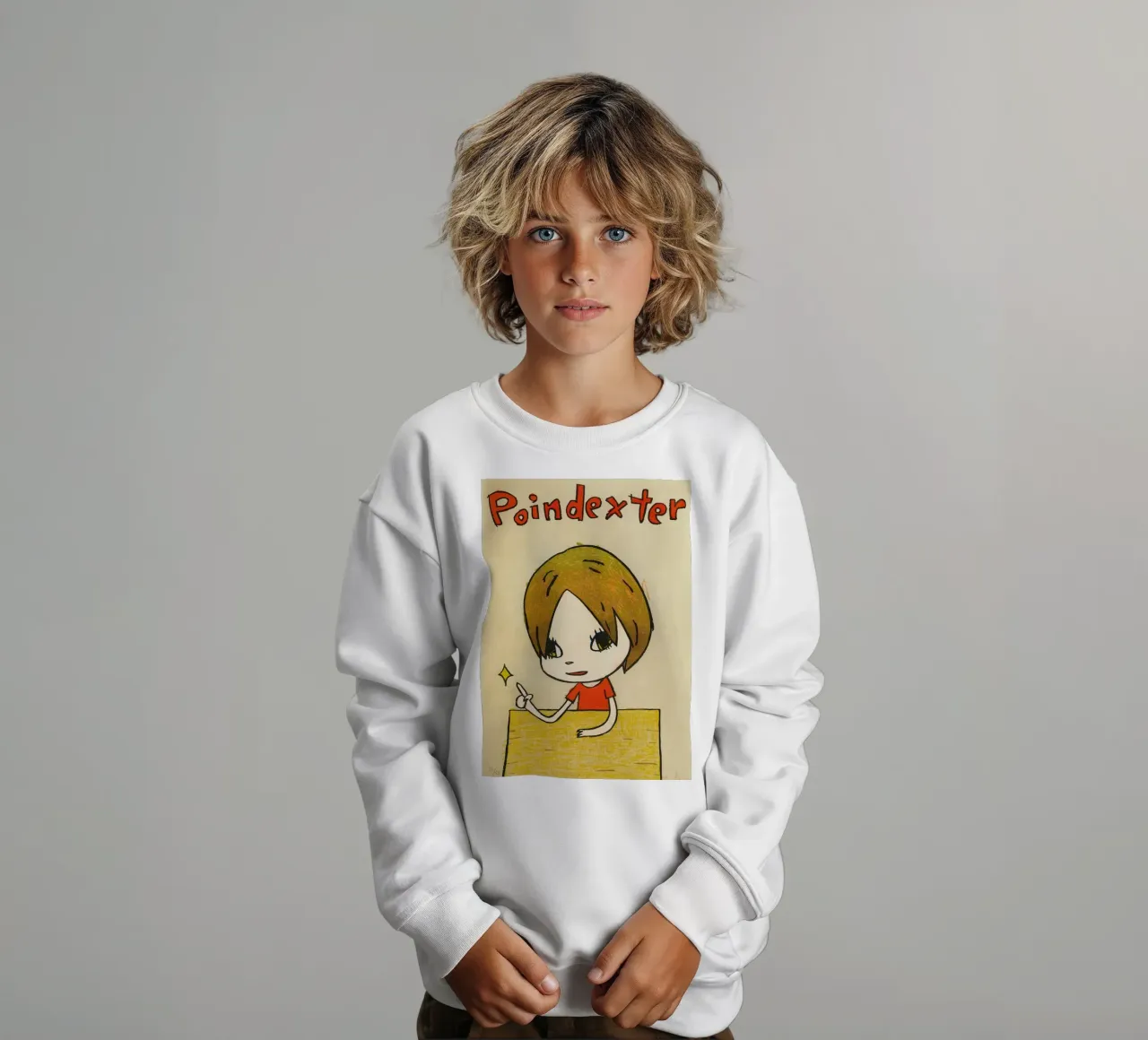 Poindex Ter Nara felpa bambino da vickiropaint