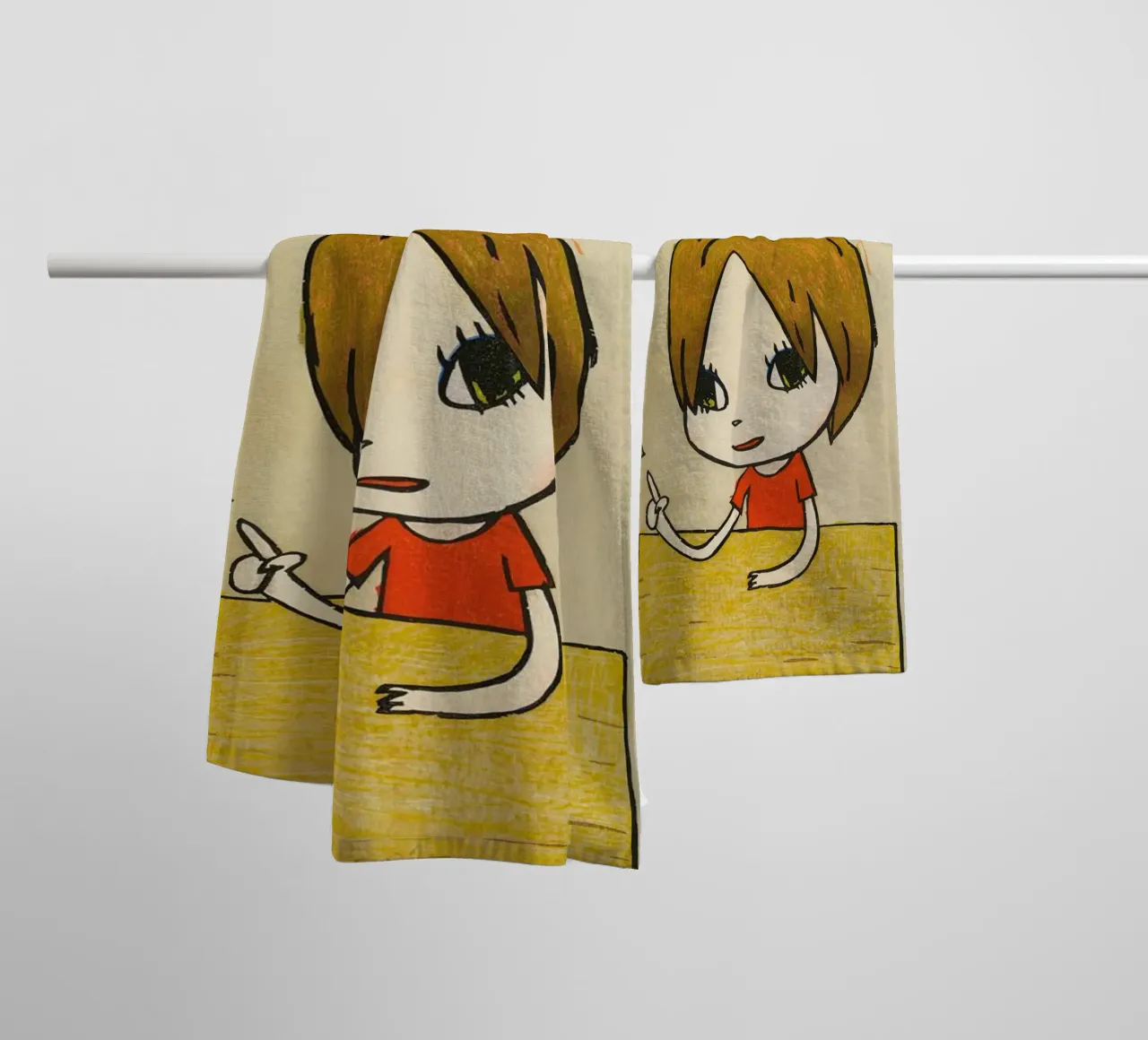 Poindex Ter Nara asciugamano da bagno da vickiropaint