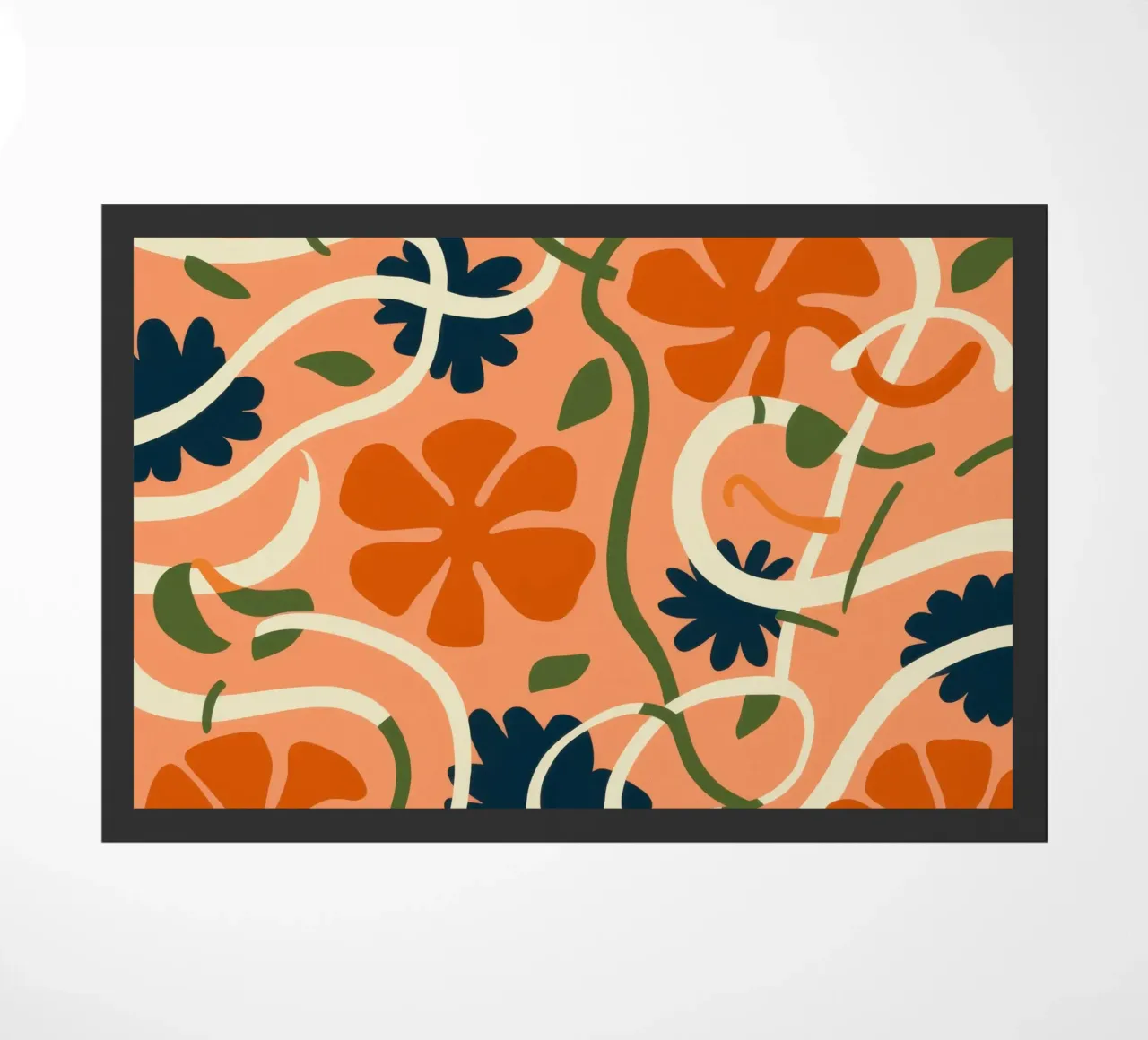 Mosaico a fette di agrumi zerbino da Mossy Pigment