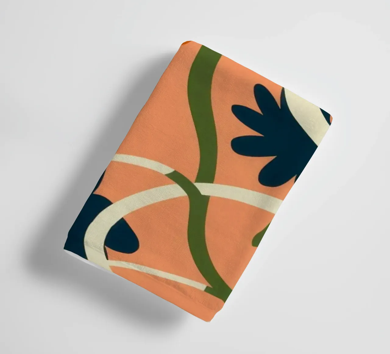 Citrus Slice Mosaic towel by Mossy Pigment