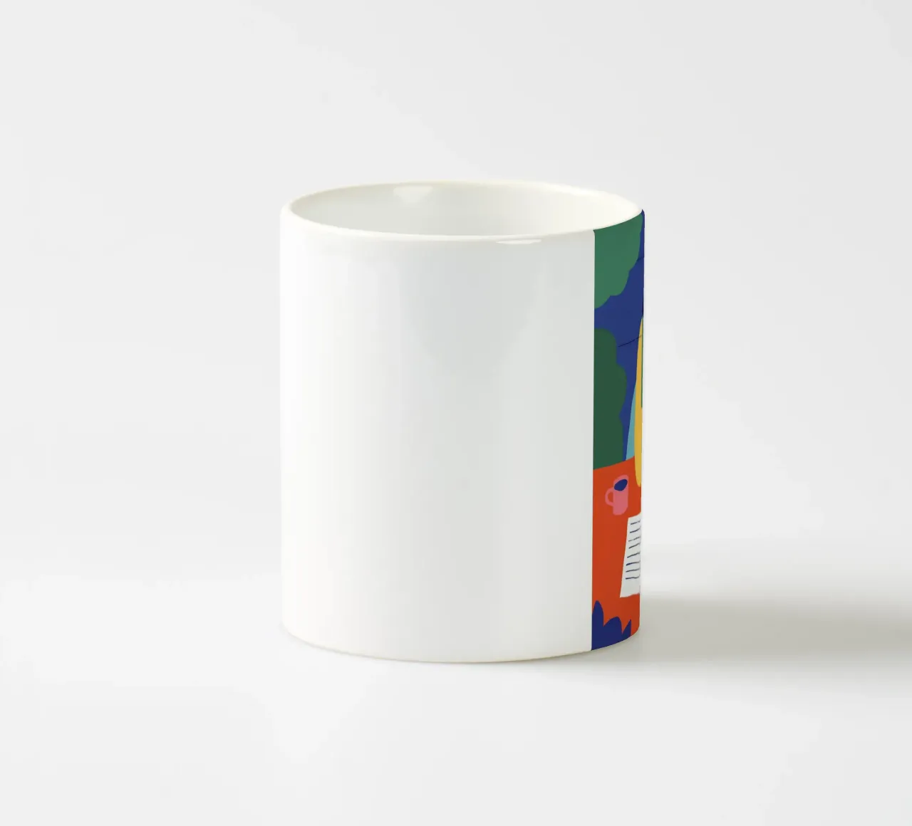 Contemplazione da scrivania tazza in ceramica da Lune Dreams