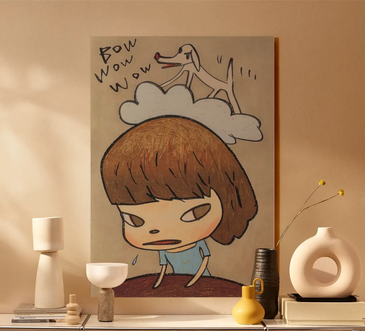 Nara Bow Wow wow metacrilato de vickiropaint