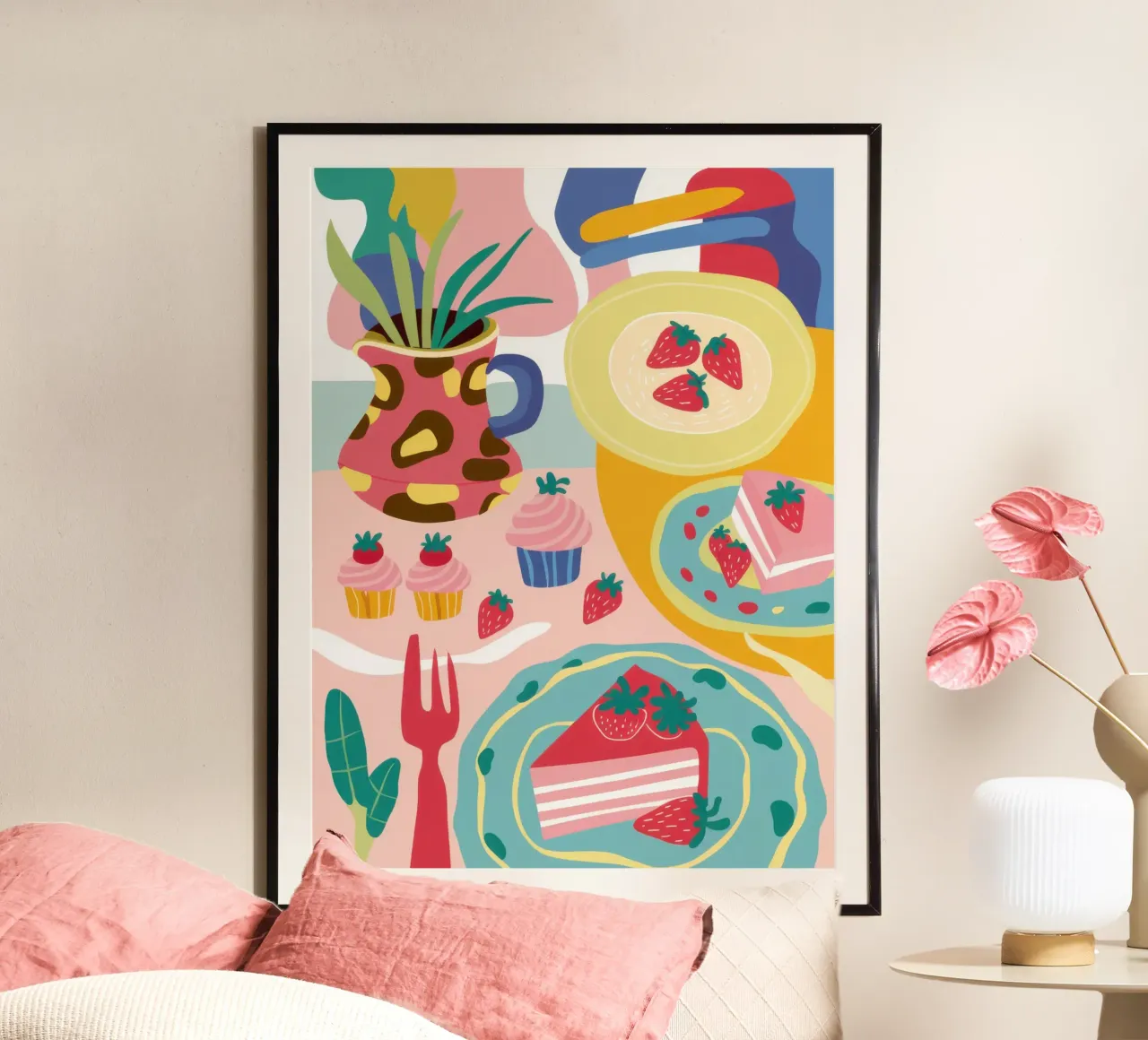 Sweet Celebration Spread poster by Monuments Fire
