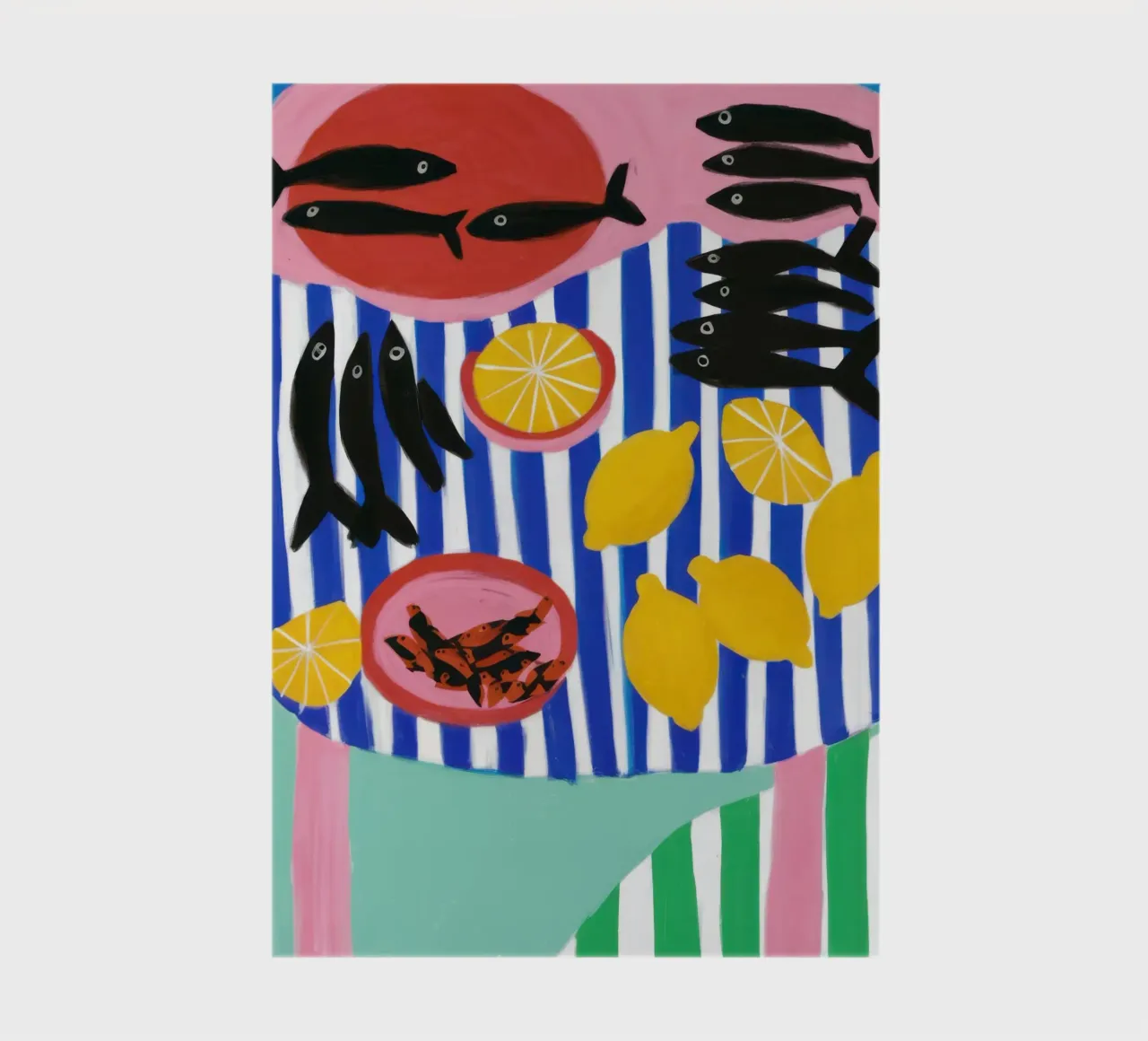 Striped Fish Feast notebook by Arcane Lines