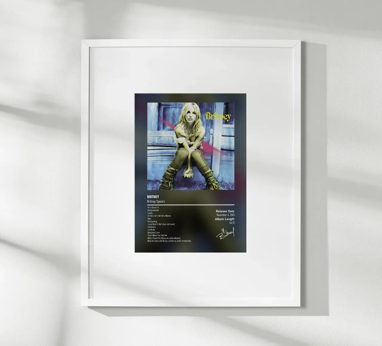 Britney By Britney Spears poster van DGUnder
