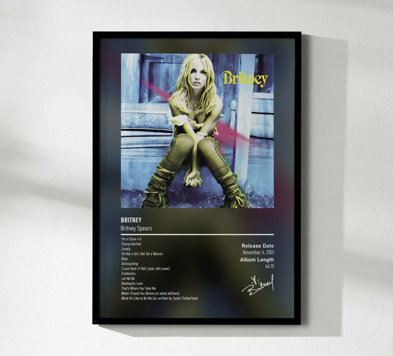 Britney By Britney Spears poster van DGUnder