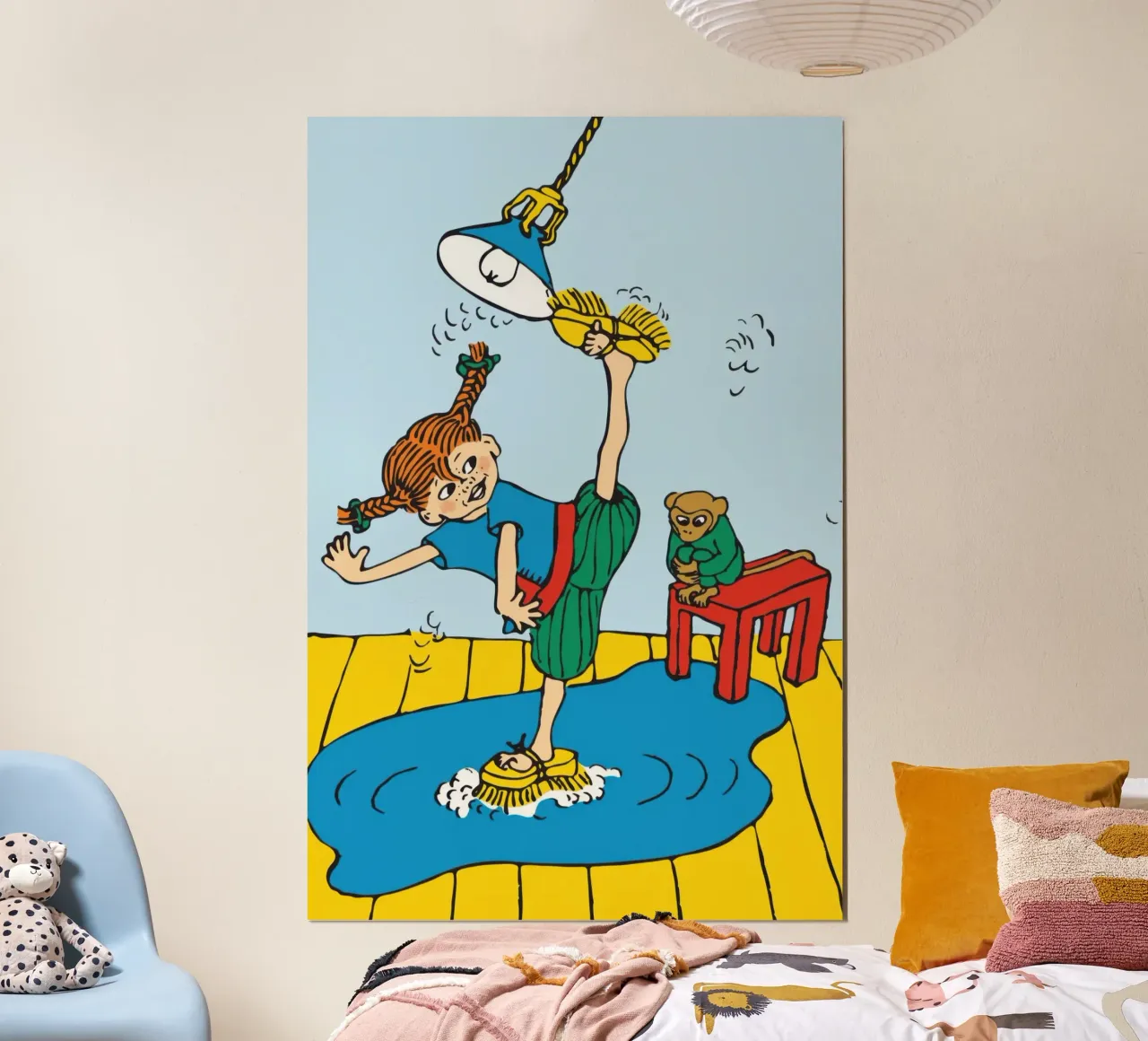 Pulizia di Pippi Calzelunghe carta hahnemühle da Earl Beeman