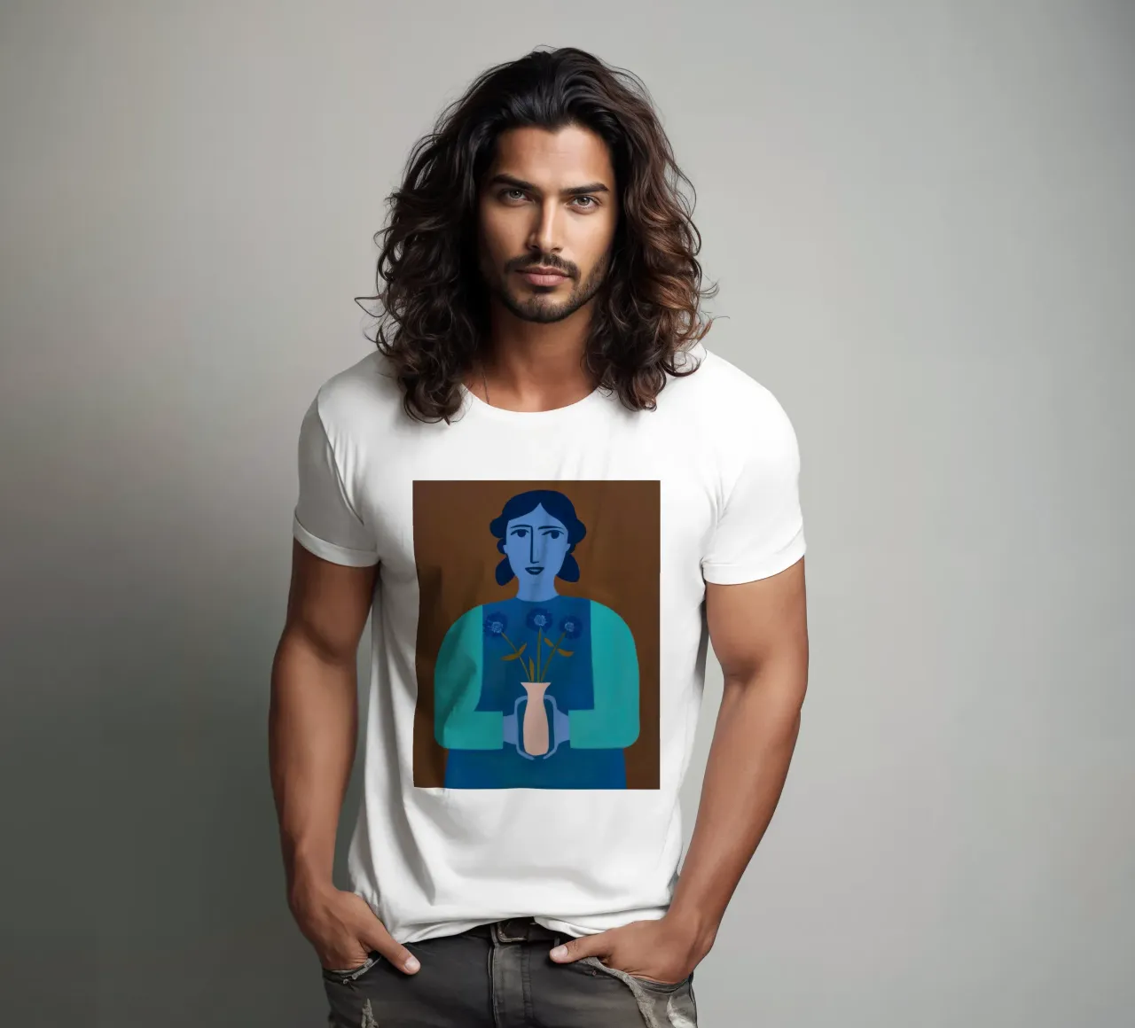 Musa Cerulea Quiete t-shirt da Monuments Fire