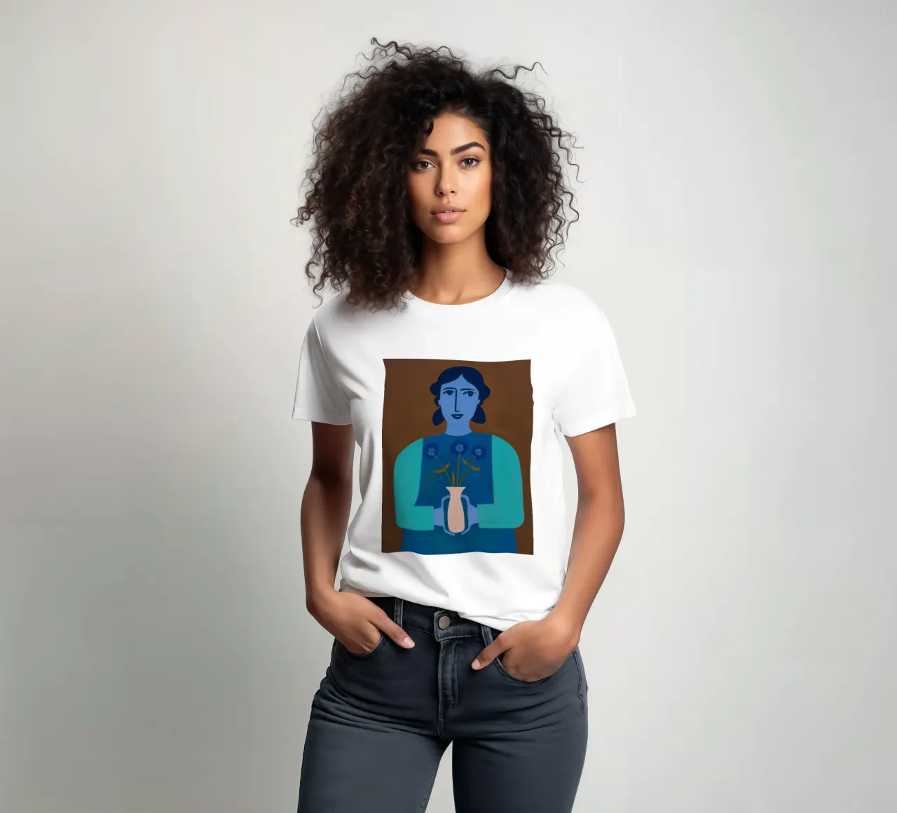 Musa Cerulea Quiete t-shirt da Monuments Fire
