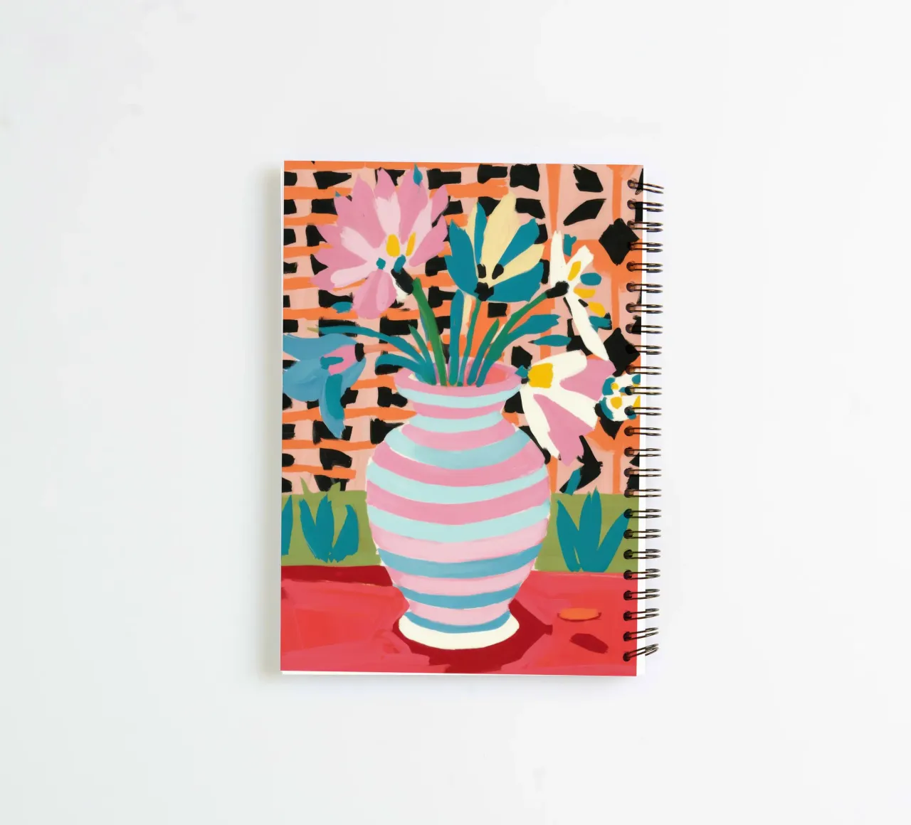 Pastel Bloom Burst spiral notebook by Arcane Lines