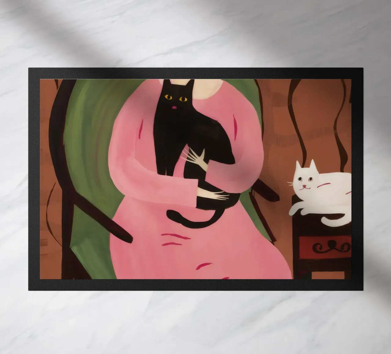 Abbraccio felino di Roseate zerbino da Hollow Years