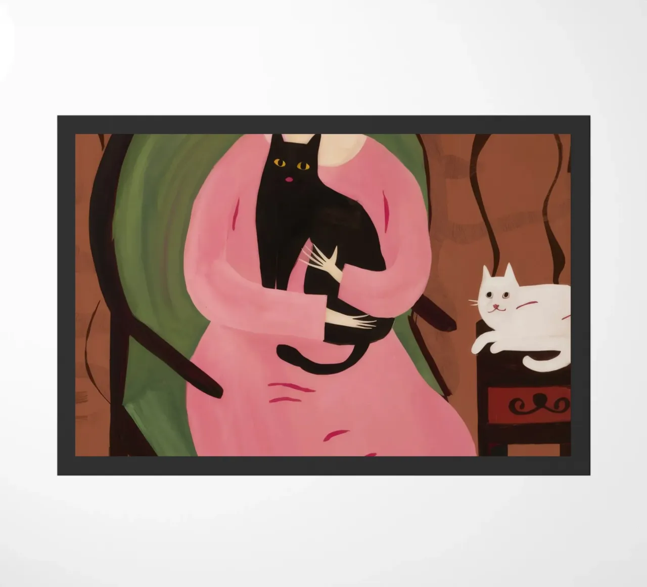 Abbraccio felino di Roseate zerbino da Hollow Years