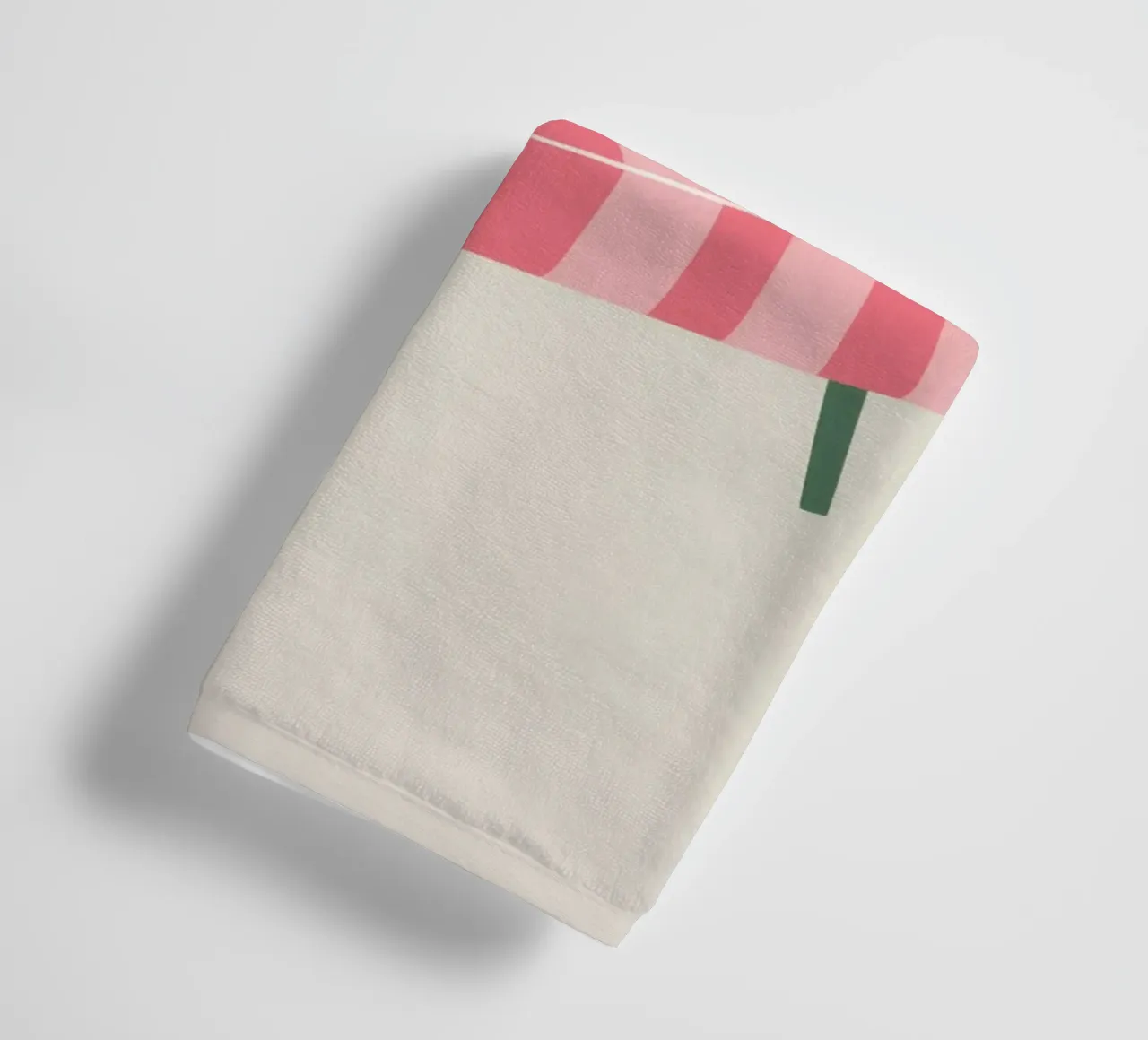 Poltrona a righe rosa asciugamano da bagno da Lune Dreams