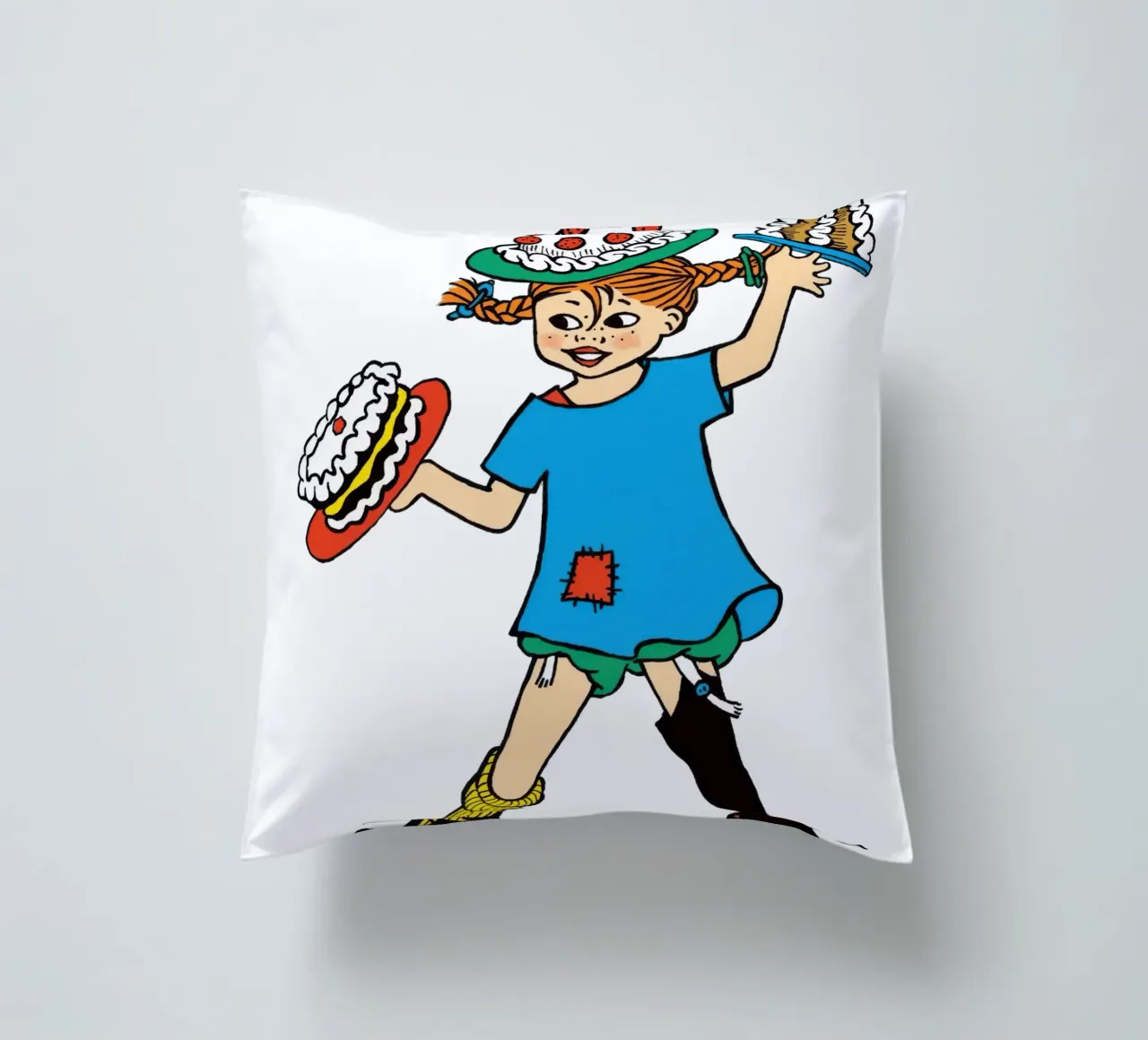 Pippi Calzelunghe festeggia cuscino da Earl Beeman