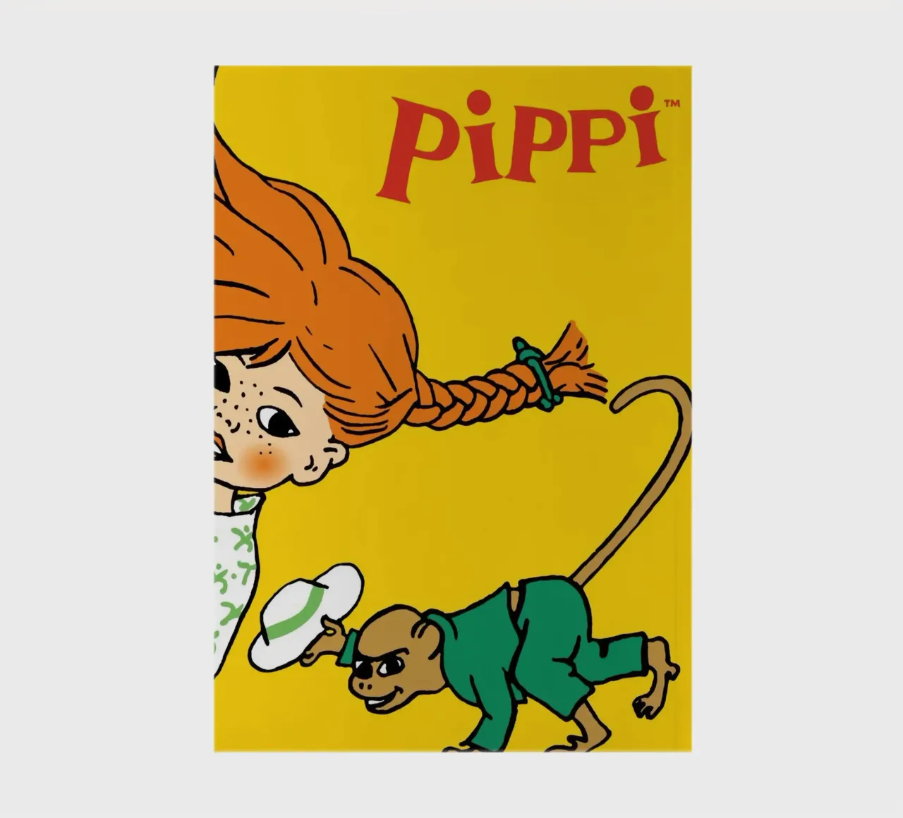 Pippi Longstocking and Mr Nilsson notebook by Earl Beeman